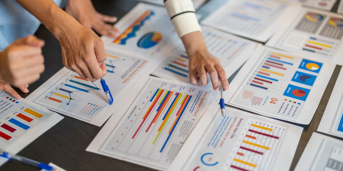 reports and charts