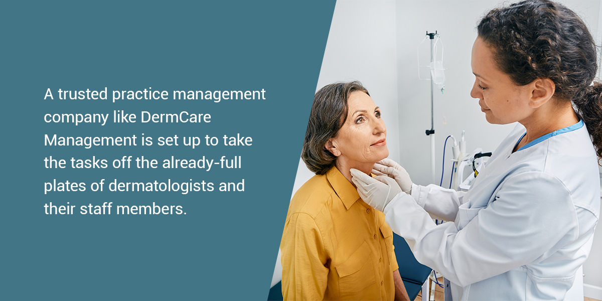 Partner with a practice management company